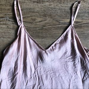 Reformation Tops - Reformation | Pink Rose Silk Tank Top Reformation Tops - Reformation | Pink Rose Silk Tank Top